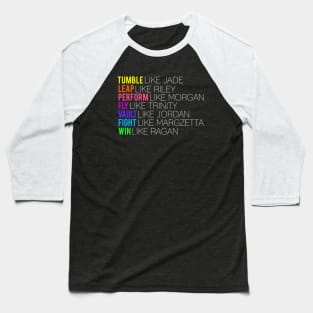 Tumble Like Jade Baseball T-Shirt